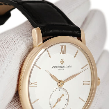 腕時計 ヴァシュロン・コンスタンタン VACHERON CONSTANTIN パトリモニー クラシック セミフラット 81160/000R-9102 手巻き メンズ K18PG無垢