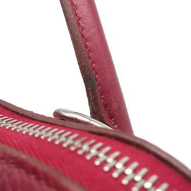 エルメス HERMES ボリード31 ルビー トリヨンクレマンス 2WAYバッグ シルバー金具 赤 ショルダー