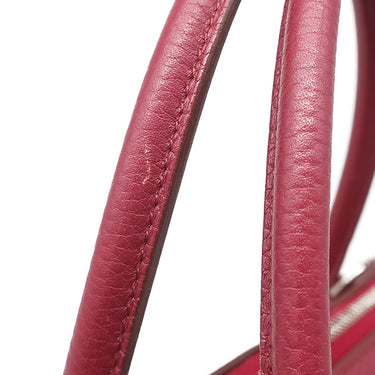 エルメス HERMES ボリード31 ルビー トリヨンクレマンス 2WAYバッグ シルバー金具 赤 ショルダー