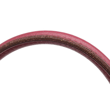 エルメス HERMES ボリード31 ルビー トリヨンクレマンス 2WAYバッグ シルバー金具 赤 ショルダー