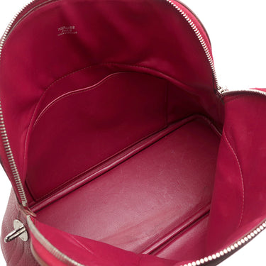 エルメス HERMES ボリード31 ルビー トリヨンクレマンス 2WAYバッグ シルバー金具 赤 ショルダー