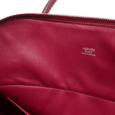 エルメス HERMES ボリード31 ルビー トリヨンクレマンス 2WAYバッグ シルバー金具 赤 ショルダー