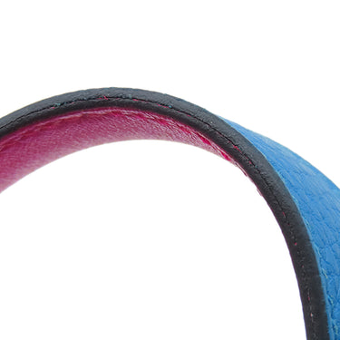 エルメス HERMES ピコタンロックMM エクラ ブルーフリーダ×ローズメキシコ トリヨンクレマンス スイフト ハンドバッグ シルバー金具 青 ピンク バイカラー