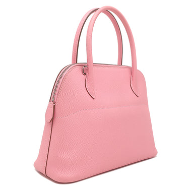 エルメス HERMES ボリード27 ローズコンフェッティ ヴォーエプソン 2WAYバッグ シルバー金具 ショルダー