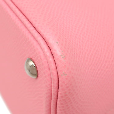 エルメス HERMES ボリード27 ローズコンフェッティ ヴォーエプソン 2WAYバッグ シルバー金具 ショルダー