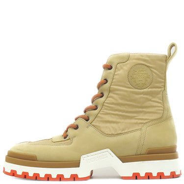 エルメス HERMES グリップ アンクル ブーツ H231912Z ベージュ ナイロン パラシュートリップストップ スエードカーフスキン #42 ブーツ