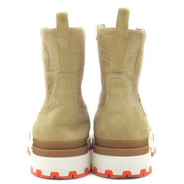 エルメス HERMES グリップ アンクル ブーツ H231912Z ベージュ ナイロン パラシュートリップストップ スエードカーフスキン #42 ブーツ