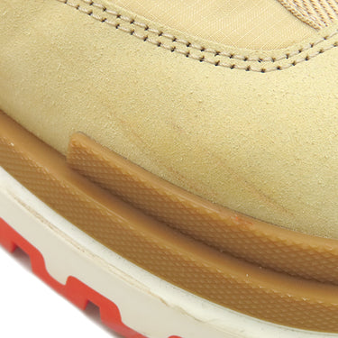 エルメス HERMES グリップ アンクル ブーツ H231912Z ベージュ ナイロン パラシュートリップストップ スエードカーフスキン #42 ブーツ