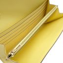 エルメス HERMES コンスタンス トゥーゴー リモンチェッロ オーストリッチ 長財布 ゴールド金具 黄色