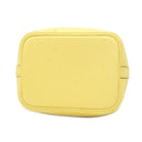 エルメス HERMES ピコタンロック ミクロ ジョーヌシトロン オーストリッチ ハンドバッグ シルバー金具 新品 未使用 黄色