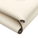 エルメス HERMES カルヴィ アヴィアトリス ナタ ヴォースイフト カードケース シルバー金具 新品 未使用 オフホワイト