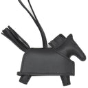 エルメス HERMES ロデオ ロべオロックPM ブラック アニョーミロ バッグチャーム シルバー金具 黒