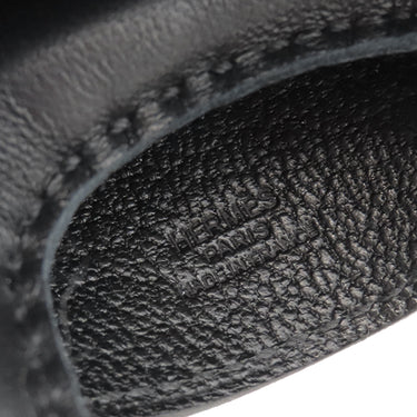 エルメス HERMES ロデオ ロべオロックPM ブラック アニョーミロ バッグチャーム シルバー金具 黒