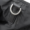 プラダ PRADA テスート 2VG905 ブラック ナイロン レザー 2WAYバッグ シルバー金具 三角ロゴ 黒 ショルダー