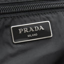 プラダ PRADA テスート 2VG905 ブラック ナイロン レザー 2WAYバッグ シルバー金具 三角ロゴ 黒 ショルダー