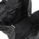 プラダ PRADA テスート 2VG905 ブラック ナイロン レザー 2WAYバッグ シルバー金具 三角ロゴ 黒 ショルダー