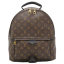 ルイヴィトン LOUIS VUITTON パームスプリングス バックパック MM M44874 モノグラム モノグラムキャンバス リュック・デイパック ゴールド金具 茶