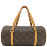 ルイヴィトン LOUIS VUITTON パピヨン 26 M51386 モノグラム モノグラムキャンバス ハンドバッグ ゴールド金具 茶 ミニボストン