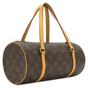 ルイヴィトン LOUIS VUITTON パピヨン 26 M51386 モノグラム モノグラムキャンバス ハンドバッグ ゴールド金具 茶 ミニボストン