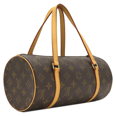 ルイヴィトン LOUIS VUITTON パピヨン 26 M51386 モノグラム モノグラムキャンバス ハンドバッグ ゴールド金具 茶 ミニボストン