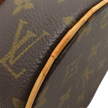 ルイヴィトン LOUIS VUITTON パピヨン 26 M51386 モノグラム モノグラムキャンバス ハンドバッグ ゴールド金具 茶 ミニボストン