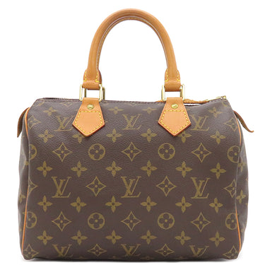 ルイヴィトン LOUIS VUITTON スピーディ 25 M41528 モノグラム モノグラムキャンバス ハンドバッグ ゴールド金具 茶 ボストン