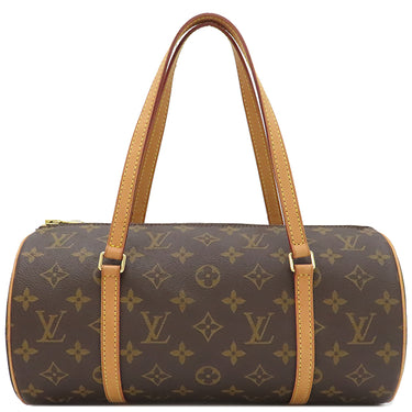 ルイヴィトン LOUIS VUITTON パピヨン 30 M51385 モノグラム モノグラムキャンバス ハンドバッグ ゴールド金具 茶