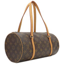 ルイヴィトン LOUIS VUITTON パピヨン 30 M51385 モノグラム モノグラムキャンバス ハンドバッグ ゴールド金具 茶