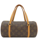 ルイヴィトン LOUIS VUITTON パピヨン 26 M51386 モノグラム モノグラムキャンバス ハンドバッグ ゴールド金具 茶 ミニボストン