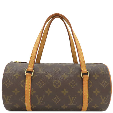 ルイヴィトン LOUIS VUITTON パピヨン 26 M51386 モノグラム モノグラムキャンバス ハンドバッグ ゴールド金具 茶 ミニボストン