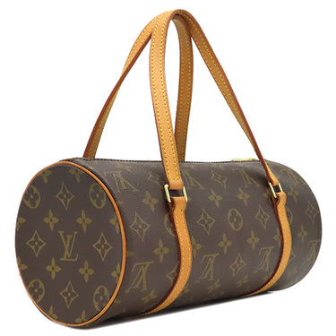 ルイヴィトン LOUIS VUITTON パピヨン 26 M51386 モノグラム モノグラムキャンバス ハンドバッグ ゴールド金具 茶 ミニボストン