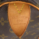 ルイヴィトン LOUIS VUITTON スピーディ 35 M41524 モノグラム モノグラムキャンバス ハンドバッグ ゴールド金具 茶 鍵・パドロック欠品