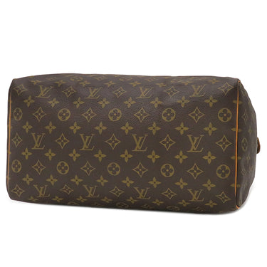 ルイヴィトン LOUIS VUITTON スピーディ 35 M41524 モノグラム モノグラムキャンバス ハンドバッグ ゴールド金具 茶 鍵・パドロック欠品