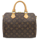 ルイヴィトン LOUIS VUITTON スピーディ バンドリエール 25 M46977 モノグラム モノグラムキャンバス 2WAYバッグ ゴールド金具 茶 ハンドバッグ ショルダー ボストン