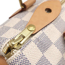 ルイヴィトン LOUIS VUITTON スピーディ 25 N41371 ダミエアズール ダミエアズールキャンバス ハンドバッグ ゴールド金具 白