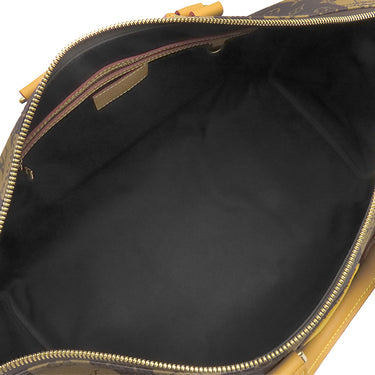 ルイヴィトン LOUIS VUITTON キーポル バンドリエール 50 M45967 ブラウン系 モノグラムキャンバス モノグラムストライプキャンバス ボストンバッグ ゴールド金具 NIGO LVスクエアード 茶 鍵・パドロック欠品