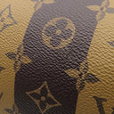 ルイヴィトン LOUIS VUITTON キーポル バンドリエール 50 M45967 ブラウン系 モノグラムキャンバス モノグラムストライプキャンバス ボストンバッグ ゴールド金具 NIGO LVスクエアード 茶 鍵・パドロック欠品