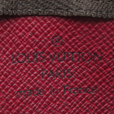 ルイヴィトン LOUIS VUITTON LV × TM ポシェット クレ M95042 モノグラムチェリー モノグラムキャンバス コインケース ゴールド金具 茶 キーチェーン付き 村上隆