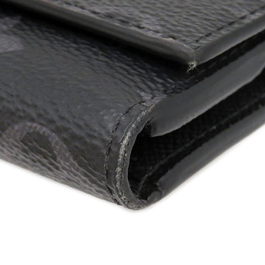 ルイヴィトン LOUIS VUITTON ヴィクター ウォレット M12598 モノグラムエクリプス レザー モノグラムエクリプス 三つ折り財布 シルバー金具 黒 コンパクトウォレット