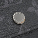 ルイヴィトン LOUIS VUITTON ヴィクター ウォレット M12598 モノグラムエクリプス レザー モノグラムエクリプス 三つ折り財布 シルバー金具 黒 コンパクトウォレット