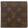 ルイヴィトン LOUIS VUITTON ポルト ビエ カルト クレディ モネ M61665 モノグラム モノグラムキャンバス 二つ折り財布 ゴールド金具 茶 コンパクトウォレット