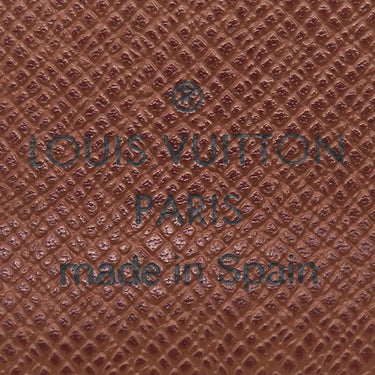 ルイヴィトン LOUIS VUITTON ポルト ビエ カルト クレディ モネ M61665 モノグラム モノグラムキャンバス 二つ折り財布 ゴールド金具 茶 コンパクトウォレット