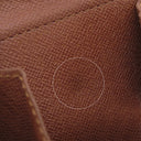 ルイヴィトン LOUIS VUITTON ポルト ビエ カルト クレディ モネ M61665 モノグラム モノグラムキャンバス 二つ折り財布 ゴールド金具 茶 コンパクトウォレット