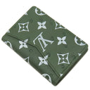 ルイヴィトン LOUIS VUITTON オーガナイザー ドゥ ポッシュ グリーン オーストリッチ カードケース 緑 二つ折り 名刺入れ