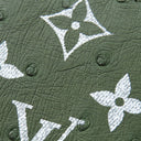 ルイヴィトン LOUIS VUITTON オーガナイザー ドゥ ポッシュ グリーン オーストリッチ カードケース 緑 二つ折り 名刺入れ