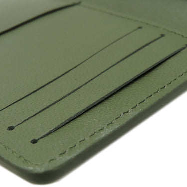 ルイヴィトン LOUIS VUITTON オーガナイザー ドゥ ポッシュ グリーン オーストリッチ カードケース 緑 二つ折り 名刺入れ