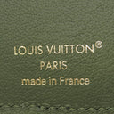 ルイヴィトン LOUIS VUITTON オーガナイザー ドゥ ポッシュ グリーン オーストリッチ カードケース 緑 二つ折り 名刺入れ