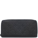 ルイヴィトン LOUIS VUITTON ジッピーウォレット ヴェルティカル M62902 ノワール レザー モノグラムシャドウレザー 長財布 ブラック金具 黒 ラウンドファスナー