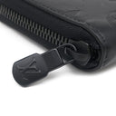 ルイヴィトン LOUIS VUITTON ジッピーウォレット ヴェルティカル M62902 ノワール レザー モノグラムシャドウレザー 長財布 ブラック金具 黒 ラウンドファスナー