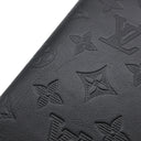 ルイヴィトン LOUIS VUITTON ジッピーウォレット ヴェルティカル M62902 ノワール レザー モノグラムシャドウレザー 長財布 ブラック金具 黒 ラウンドファスナー